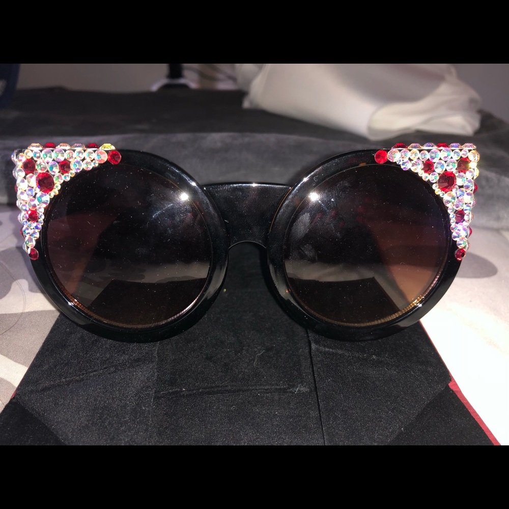 Rhinestone glasses - Picture 3 of 3